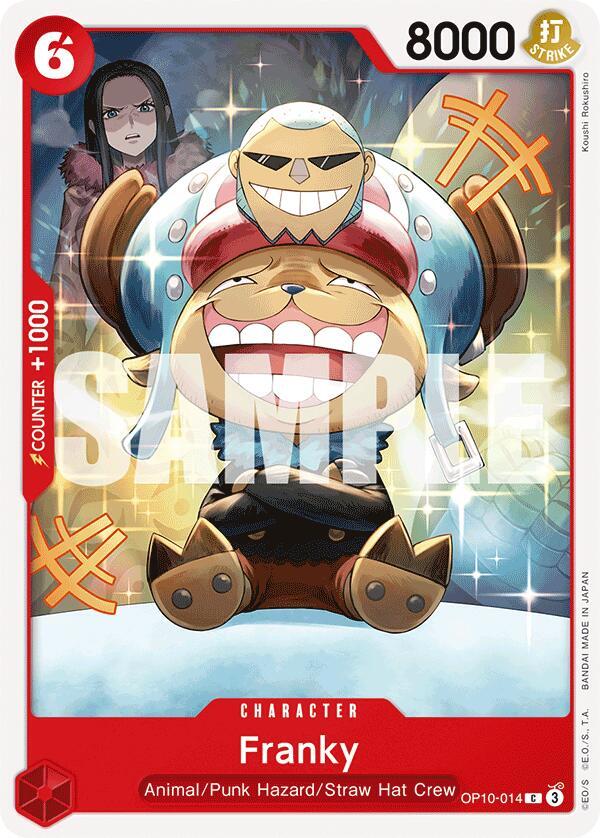 Franky (OP10-014) - Royal Blood (Common) [OP10-014] — one-piece card Image principale du produit