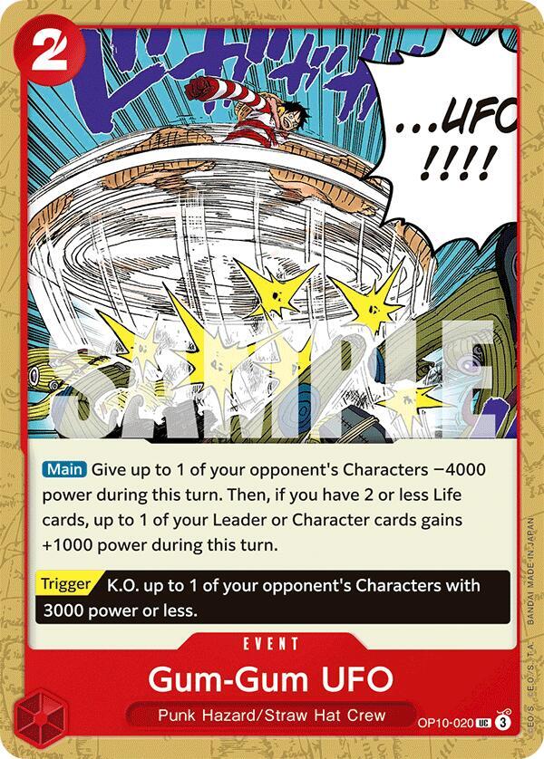 Gum-Gum UFO (OP10-020) - Royal Blood (Uncommon) [OP10-020] — one-piece card