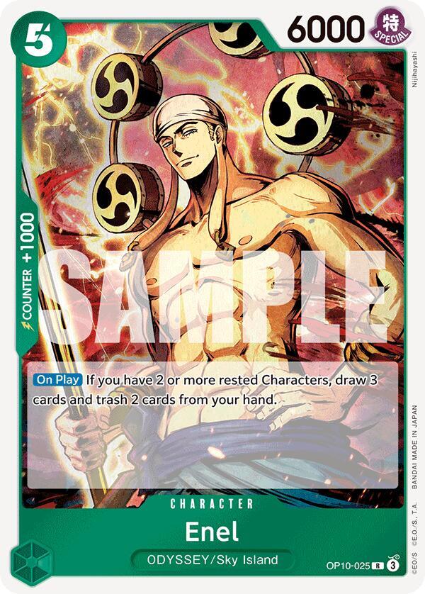 Enel (OP10-025) - Royal Blood (Rare) [OP10-025] — one-piece card