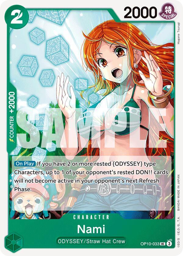 Nami (OP10-033) - Royal Blood (Uncommon) [OP10-033] — one-piece card Image principale du produit