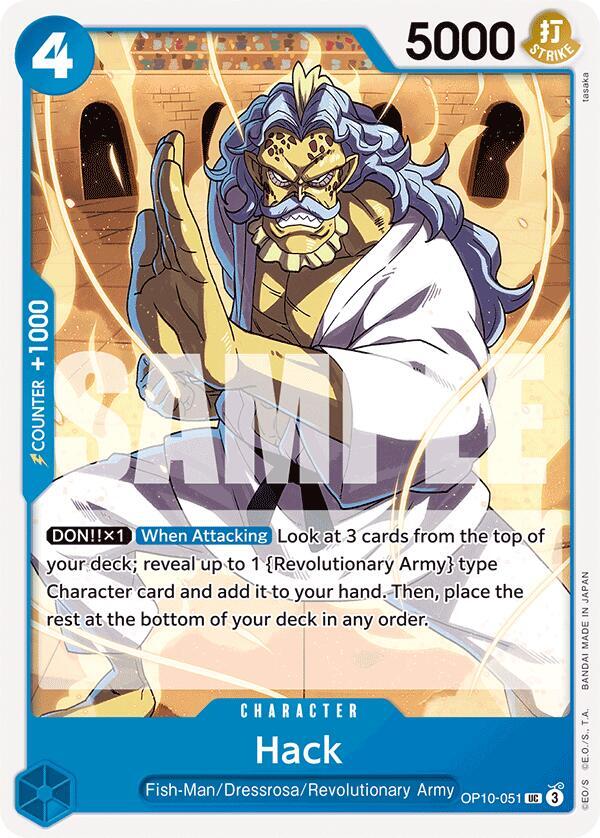 Hack (OP10-051) - Royal Blood (Uncommon) [OP10-051] — one-piece card