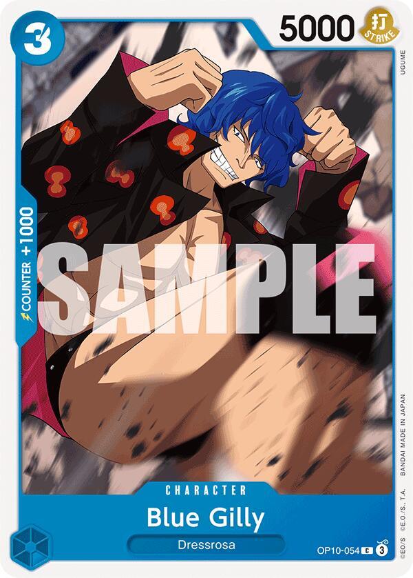 Blue Gilly (OP10-054) - Royal Blood (Common) [OP10-054] — one-piece card