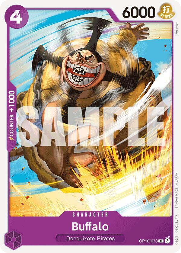 Buffalo (OP10-073) - Royal Blood (Common) [OP10-073] — one-piece card