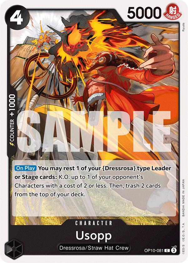 Usopp (OP10-081) - Royal Blood (Common) [OP10-081] — one-piece card