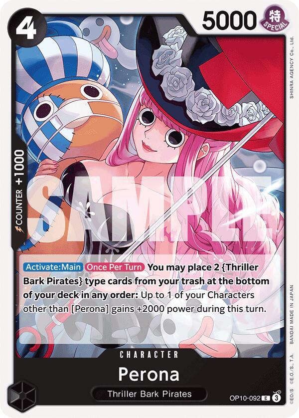 Perona (OP10-092) - Royal Blood (Common) [OP10-092] — one-piece card