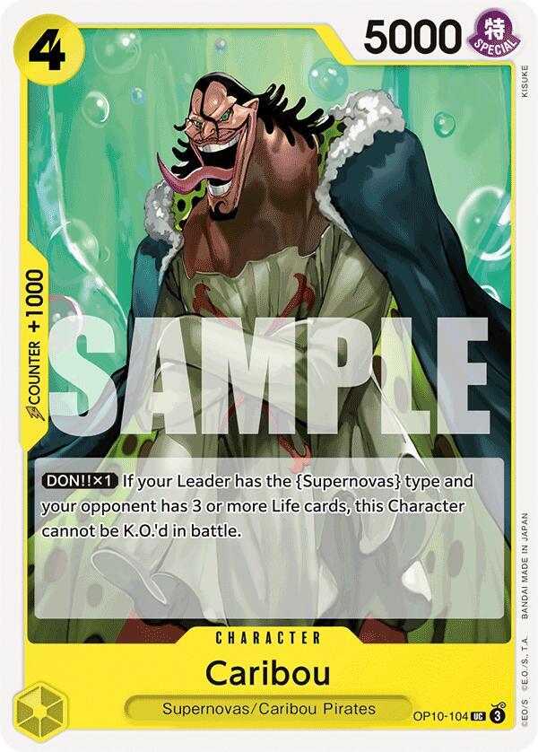 Caribou (OP10-104) - Royal Blood (Uncommon) [OP10-104] — one-piece card