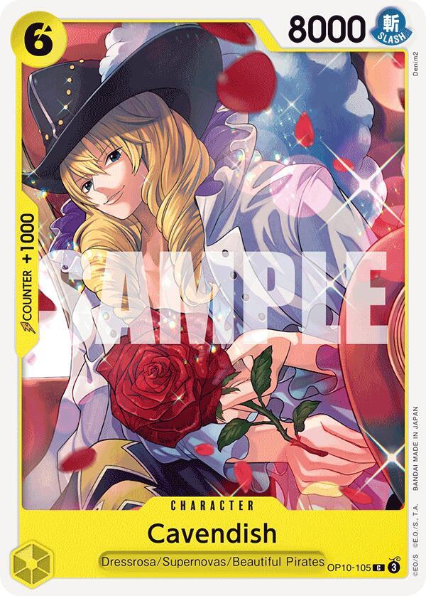 Cavendish (OP10-105) - Royal Blood (Common) [OP10-105] — one-piece card