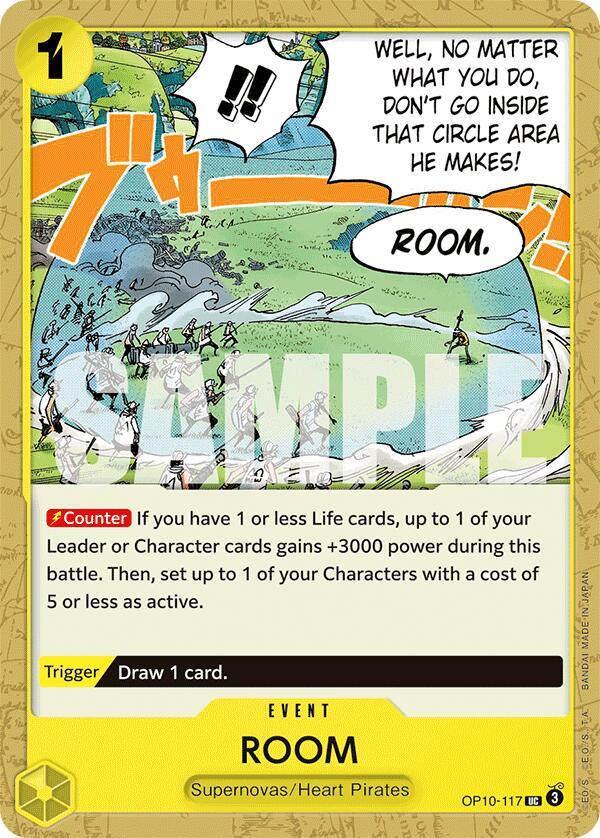 ROOM (OP10-117) - Royal Blood (Uncommon) [OP10-117] — one-piece card