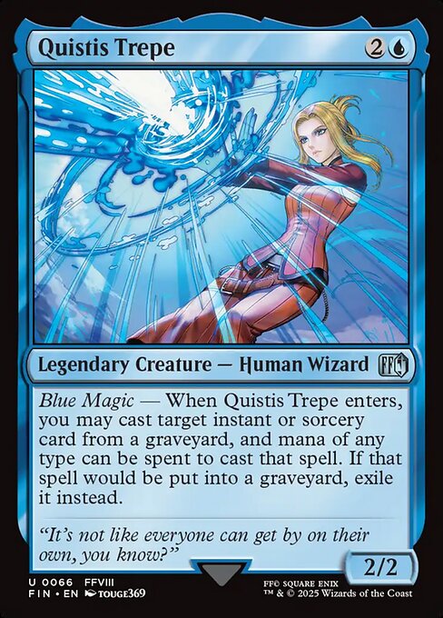 Quistis Trepe – Final Fantasy (FIN-66) Magic: The Gathering card | LC-REM-20260804-15543936024908-61784cbd-92e9-43c7-a1a8-4004b1bf4dae Main image