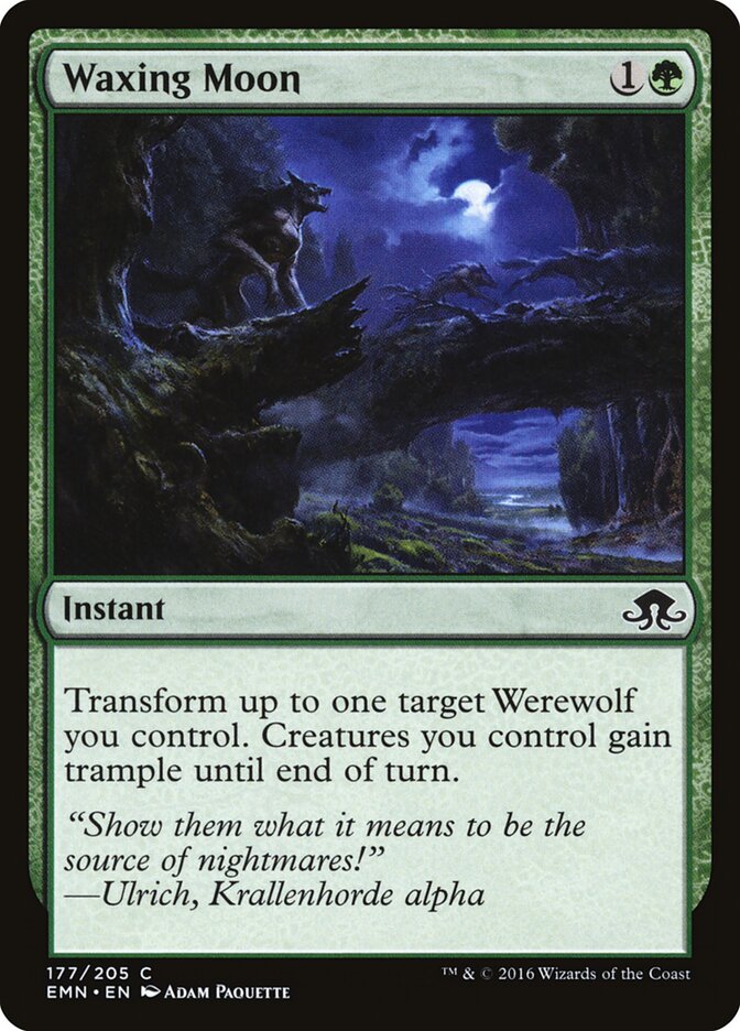 Waxing Moon - Eldritch Moon (Common) [EMN-177] Imagen principal del producto
