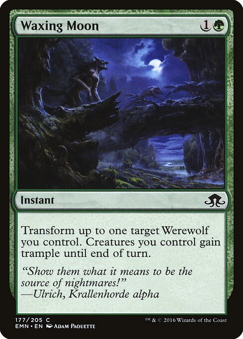 Waxing Moon – Eldritch Moon (EMN-177) Magic: The Gathering card | LC-REM-20260804-15150669234508-617f9f3a-61a1-4c73-8efe-3d74fe362901