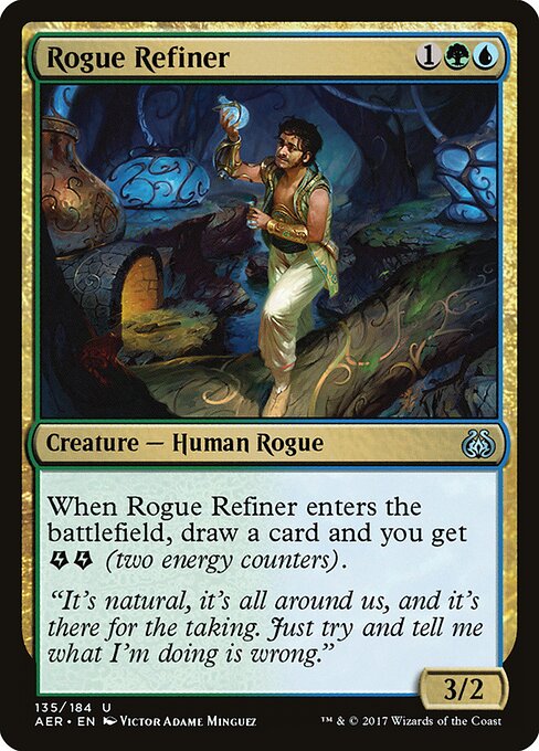 Rogue Refiner – Aether Revolt (AER-135) Magic: The Gathering card