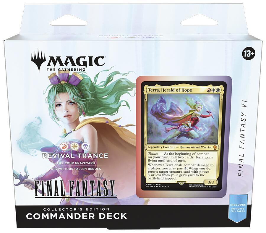 Magic Final Fantasy Commander Deck Revival Trance Collector's Edition, gesloten doos