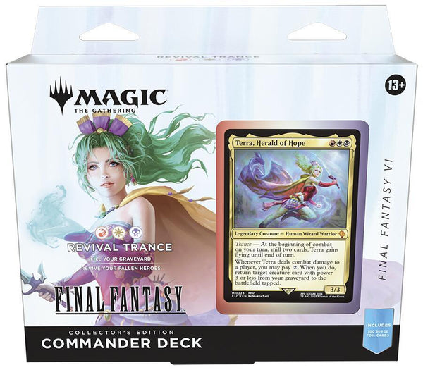 Magic Final Fantasy Commander Deck Revival Trance Collector's Edition, gesloten doos