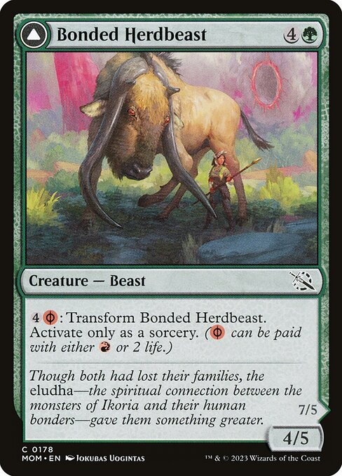 Bonded Herdbeast // Plated Kilnbeast – March of the Machine (MOM-178) Magic: The Gathering card | LC-REM-20260804-15150802993484-61972ddb-3421-4f22-a47a-89cea944dd02