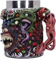Beholder Tankard met de oogstelen en tanden van het monster - 801269155490