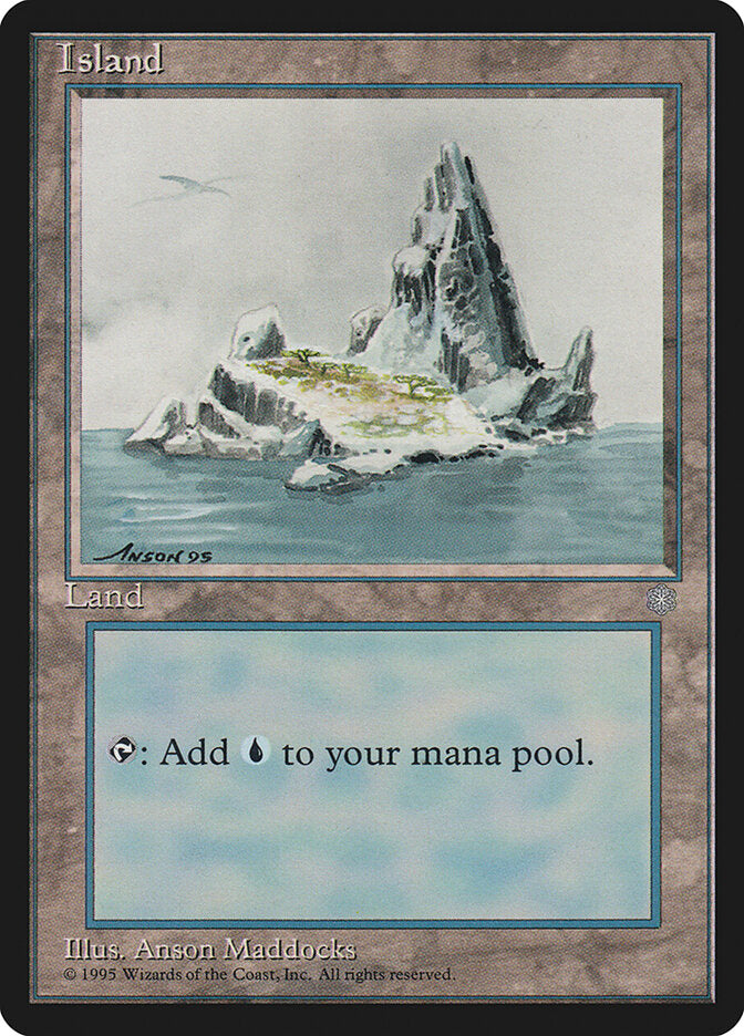 Magic-kaart Island ICE-369 uit Ice Age (Land)