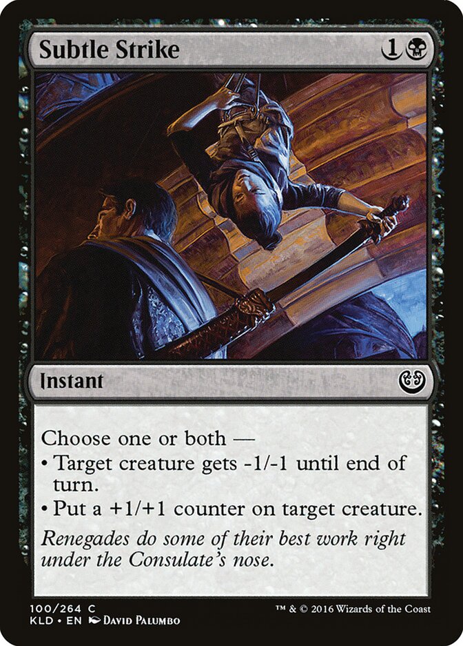 Subtle Strike - Kaladesh (Common) [KLD-100] Hoofdafbeelding