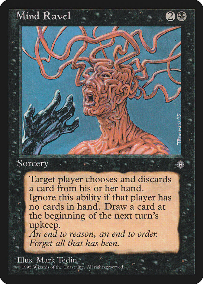 Magic-kaart Mind Ravel ICE-147 uit Ice Age (Common)