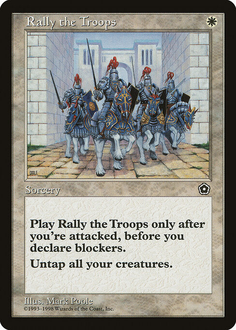 Rally the Troops – Portal Second Age (P02-19) Magic: The Gathering card | LC-REM-20260804-15151680389452-61d92577-c3e2-4129-8974-89eb896cdc2d