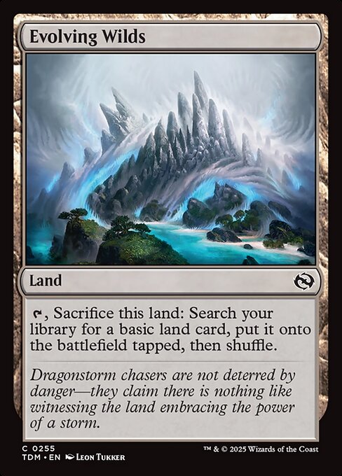 Evolving Wilds – Tarkir: Dragonstorm (TDM-255) Magic: The Gathering card | LC-REM-20260804-15401855746380-62209251-4118-4843-895b-46afb7284c75
