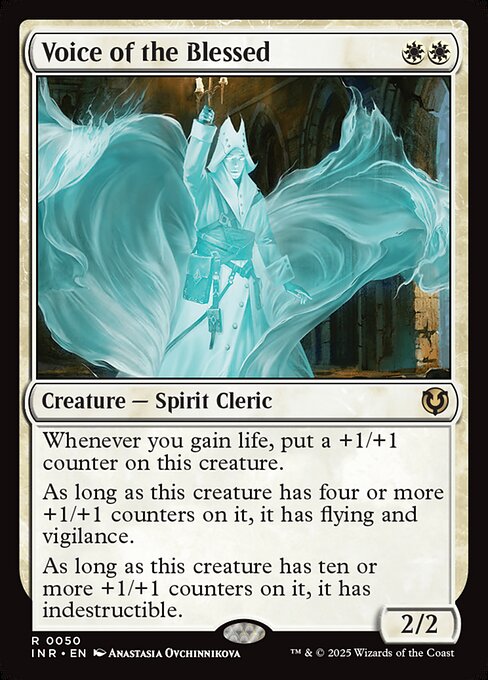 Voice of the Blessed – Innistrad Remastered (INR-50) Magic: The Gathering card | LC-REM-20260804-15339701371212-62534128-2a85-4a36-bc7b-e4f4c51fa1f6 Imagen principal del producto