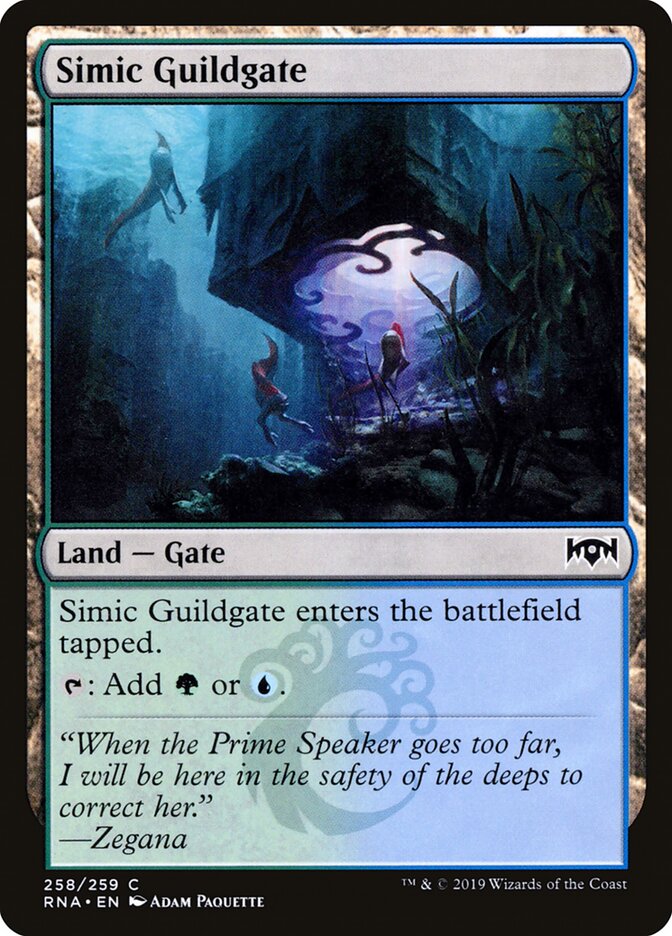 Simic Guildgate (V.2) - Ravnica Allegiance (Common) [RNA-258] Hauptbild