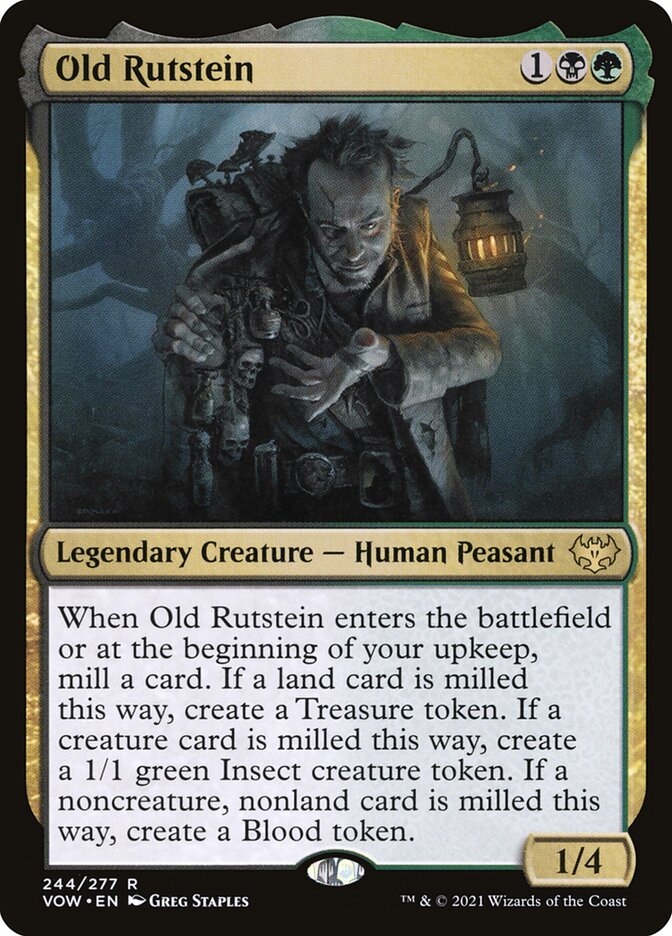 Old Rutstein - Innistrad: Crimson Vow (Rare) [VOW-244] Main image