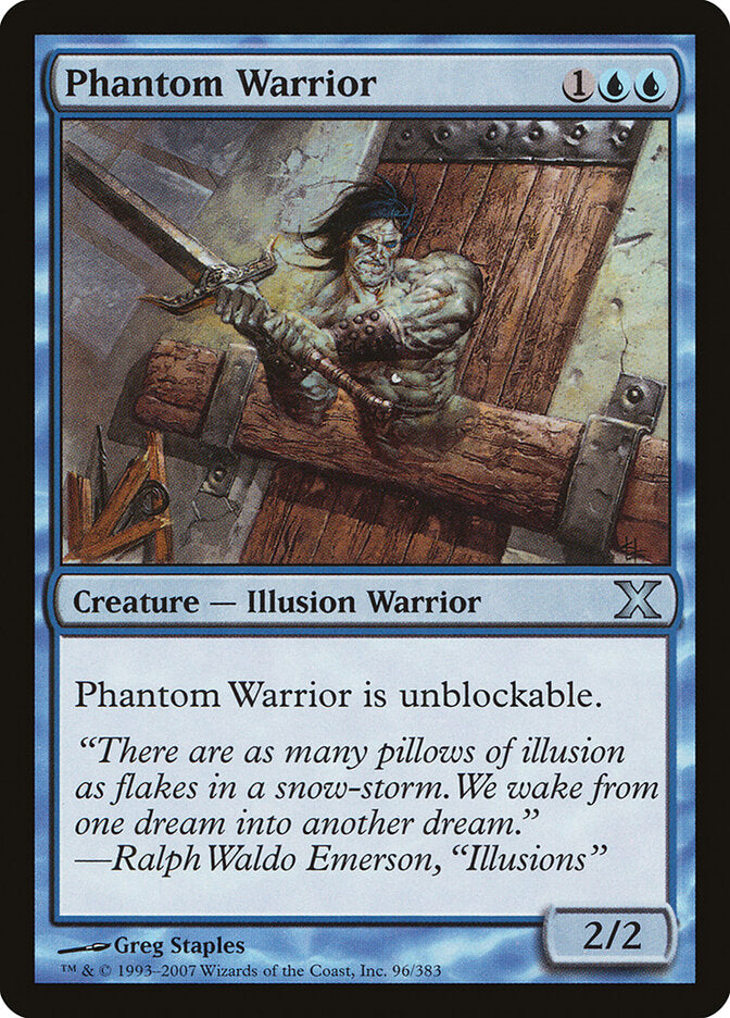 Phantom Warrior - Tenth Edition (Uncommon) [10E-96]