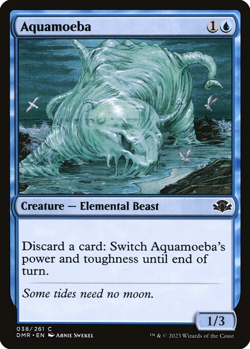 Aquamoeba – Dominaria Remastered (DMR-38) Magic: The Gathering card Hoofdafbeelding