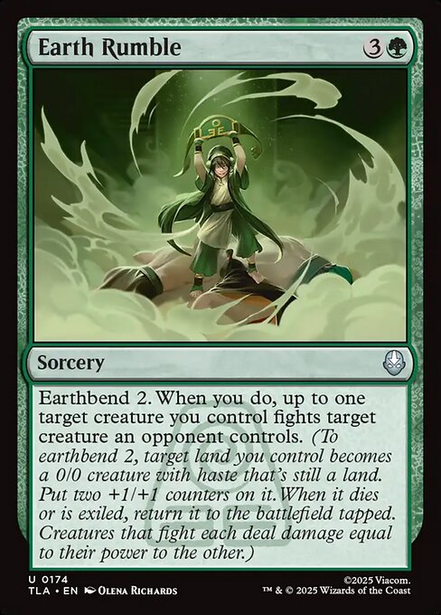 Earth Rumble – Magic: The Gathering | Avatar: The Last Airbender (TLA-174) Magic: The Gathering card Main image