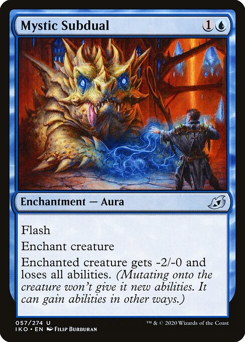 Mystic Subdual – Ikoria: Lair of Behemoths (IKO-57) Magic: The Gathering card
