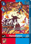 Flamedramon (P-137) - Premium Bandai Products (Alternative Art) [PB-XX-P-137] — digimon card