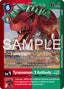 Tyrannomon (X Antibody) (P-160) - Premium Bandai Products (Alternative Art) [PB-XX-P-160] — digimon card