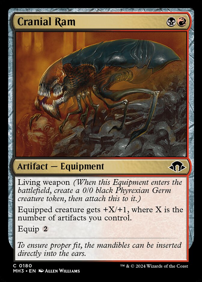 Cranial Ram - Modern Horizons 3 (Common) [MH3-180]