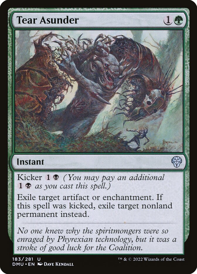 Tear Asunder - Dominaria United (Uncommon) [DMU-183]