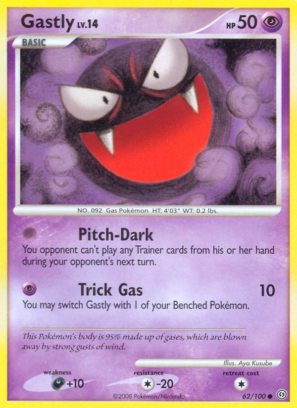 Gastly Lv.14 – Stormfront 62 – Pokémon TCG single card