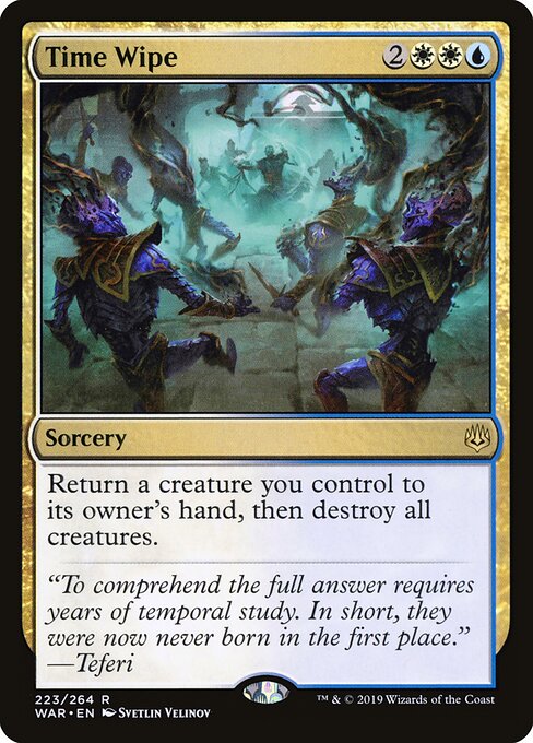 Time Wipe – War of the Spark (WAR-223) Magic: The Gathering card | LC-REM-20260804-15150831927628-62c59475-6f15-48d2-b105-f49901f20d44 Hauptbild