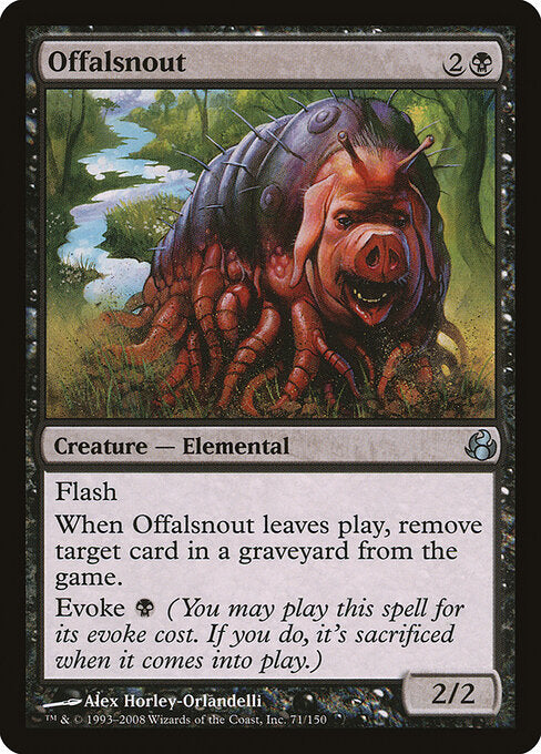 Offalsnout – Morningtide (MOR-71) Magic: The Gathering card Main image