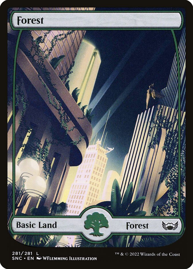 Magic-kaart Forest SNC-281 uit Streets of New Capenna (Land)