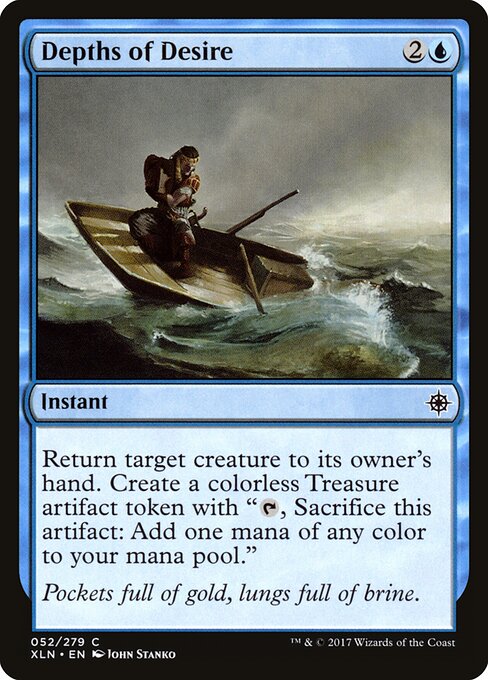 Depths of Desire – Ixalan (XLN-52) Magic: The Gathering card | LC-REM-20260804-15150876098892-63420437-76a9-40cf-aedc-0ca1e73fcc0b