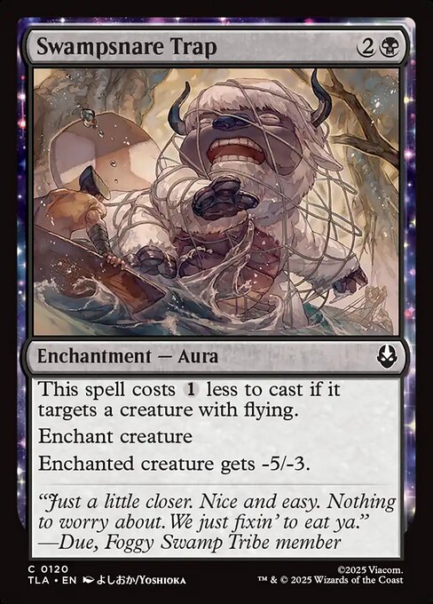 Swampsnare Trap – Magic: The Gathering | Avatar: The Last Airbender (TLA-120) Magic: The Gathering card