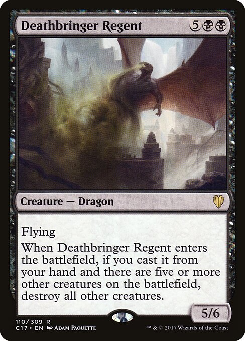 Deathbringer Regent – Commander 2017 (C17-110) Magic: The Gathering card Main image
