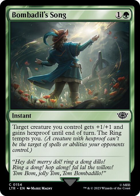 Bombadil's Song – The Lord of the Rings: Tales of Middle-earth (LTR-154) Magic: The Gathering card | LC-REM-20260804-15150803648844-6391699e-987a-499f-9fec-96f2362760b9 Immagine principale del prodotto