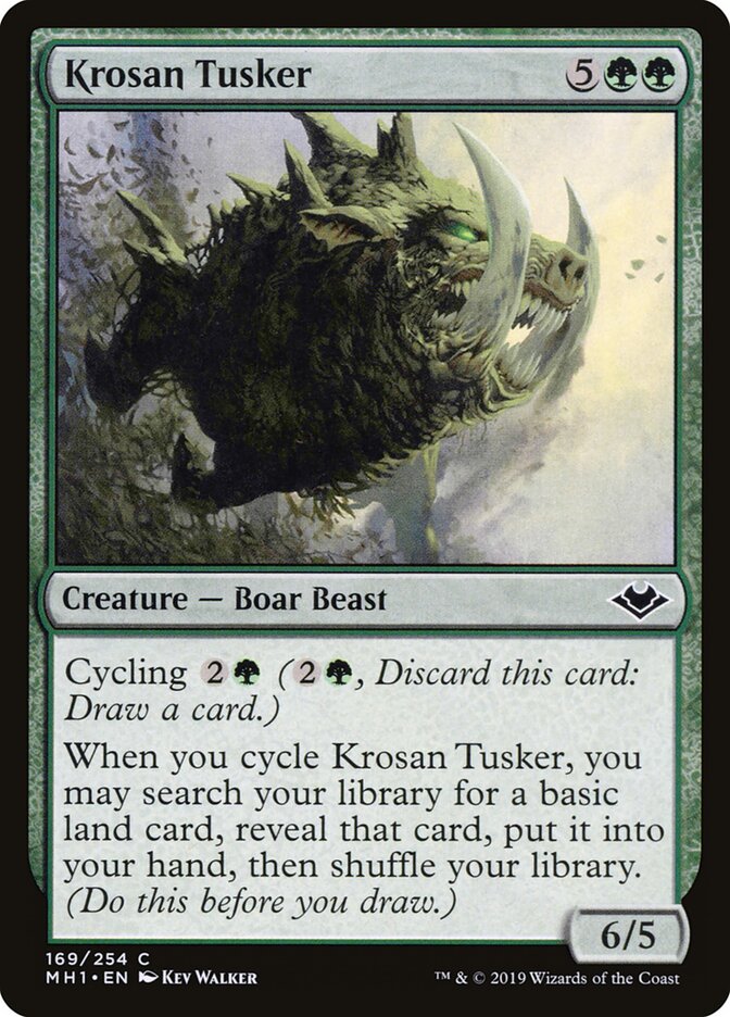 Krosan Tusker - Modern Horizons (Common) [MH1-169]