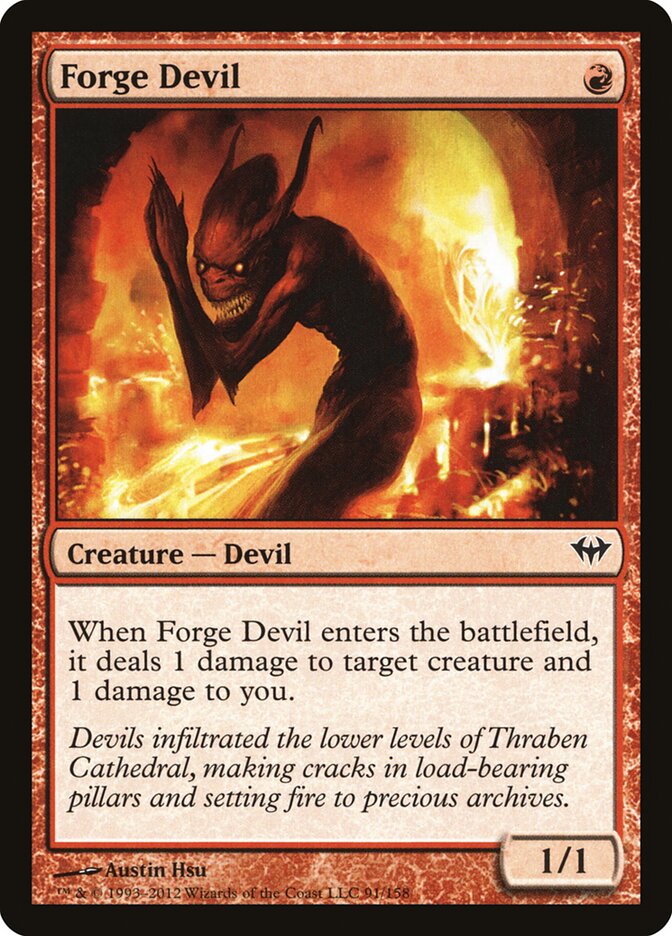 Forge Devil - Dark Ascension (Common) [DKA-91]
