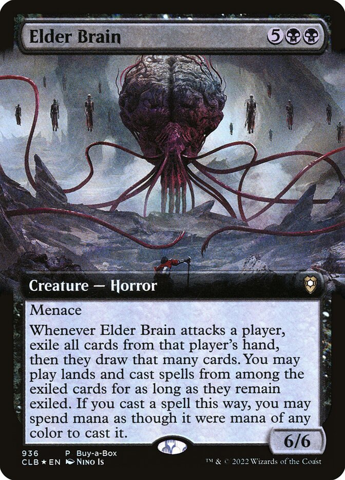Magic-kaart Elder Brain BABP-936 uit Buy a Box Promos (Rare) Image principale du produit