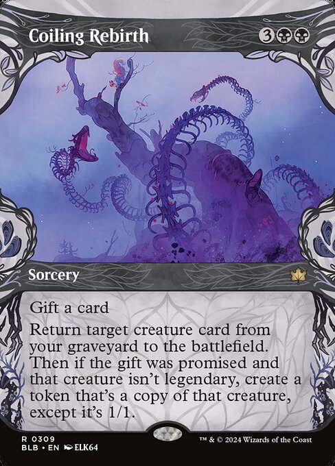 Coiling Rebirth – Bloomburrow (BLB-309) Magic: The Gathering card | LC-REM-20260804-15151600468300-640725a5-8251-4f7a-b1e3-481519c85b5d Immagine principale del prodotto
