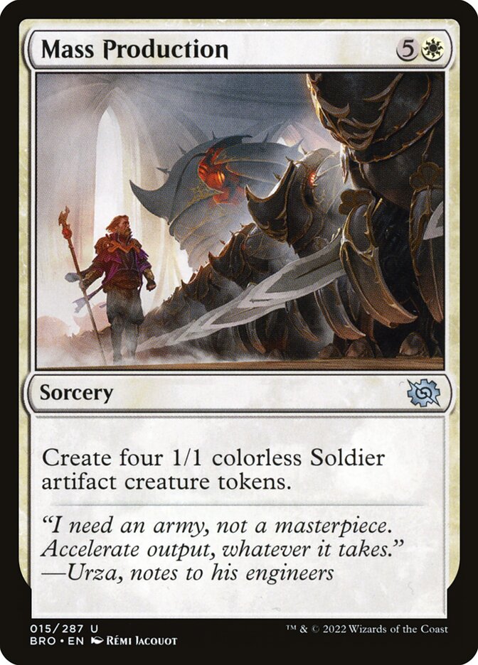 Mass Production - The Brothers' War (Uncommon) [BRO-15]