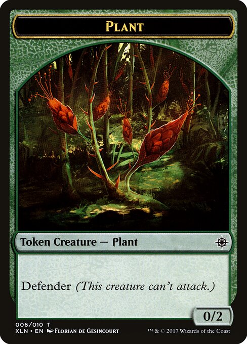 Plant – Ixalan Tokens (TXLN-6) Magic: The Gathering card | LC-REM-20260804-15151796322636-642d1d93-22d0-43f9-8691-6790876185a0